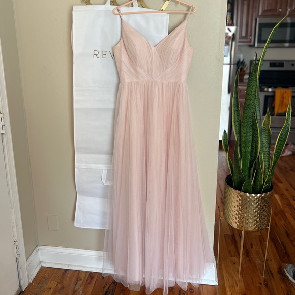 Revelry Penelope dress - Tulle Peek a Boo Pink - Picture 1 of 3